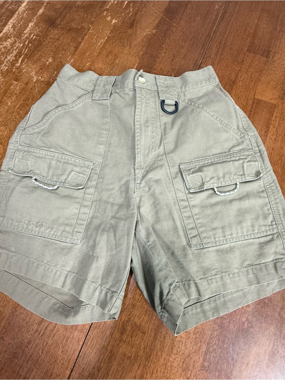 Columbia PFG Women’s Size S Omni-Shade Cargo Fishing Shorts Khaki Tan